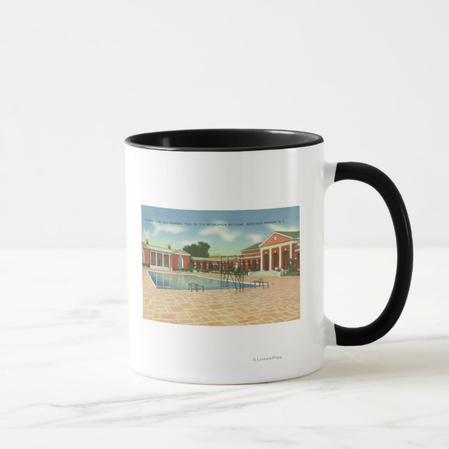 Mug Ventilation de Loisirs Vue cour intérieure et pisc (Droite)