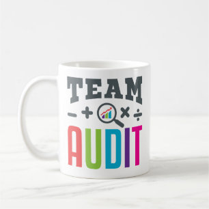 Mug Vérificateur d'équipe Comptable du groupe de vérif