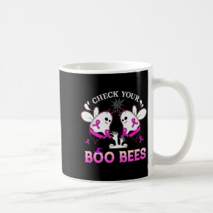 Mug Vérifiez Vos Abeilles Boo Drôle Cancer du Sein Hal