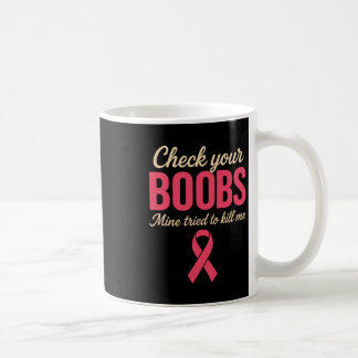 Mug Vérifiez votre sensibilisation au cancer du sein