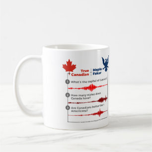 Mug Véritable Canadien ou Maple Faker