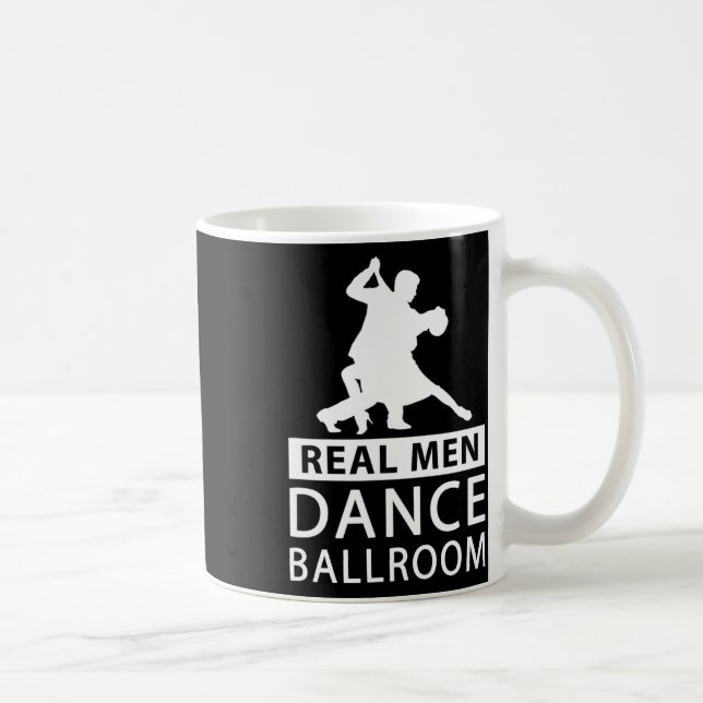 Mug Véritable Homme Danse Salle De Bal Chemise Danse S (Droite)