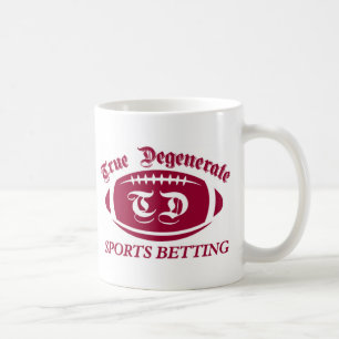 Mug Véritable pari dégénéré de sports