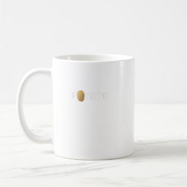 Mug Véritable Pomme de terre Photo Funny Starchy Veget (Gauche)