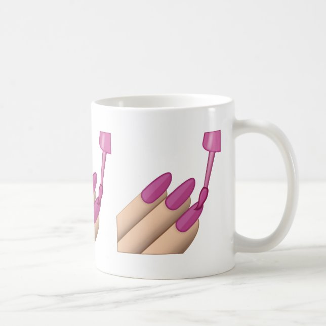 Mug Vernis à ongles Emoji (Droite)