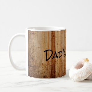 Mug Verre à shot personnalisé en bois rustique country