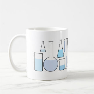 Mug Verrerie de laboratoire bleu