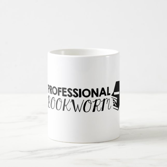 Mug Vers de livre professionnel (Centre)