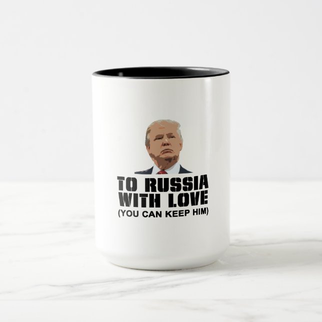 Mug Vers la Russie avec amour (Centre)