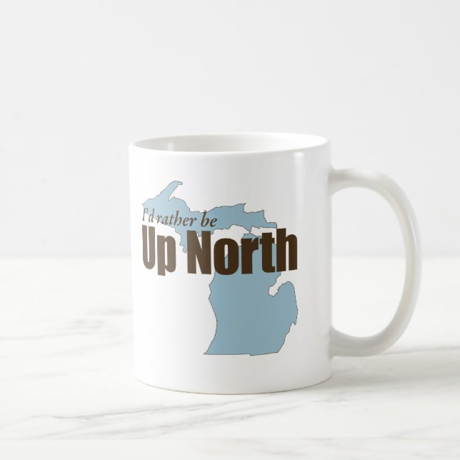 Mug Vers le nord - Michigan (Droite)