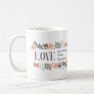 Mug Verse de la Bible : L'amour hier, aujourd'hui, pou