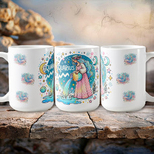 Mug Verseau Zodiaque Porteur d'Eau Astrologie