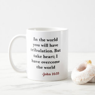 Mug Verset biblique personnalisé chrétien 