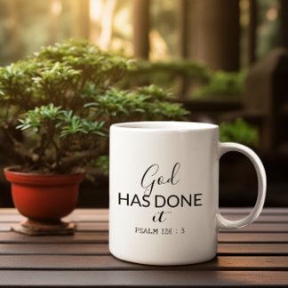 Mug Verset de la Bible Psaume Chrétien