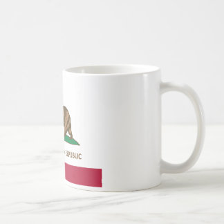 Mug Version de chou frisé de drapeau de la Californie