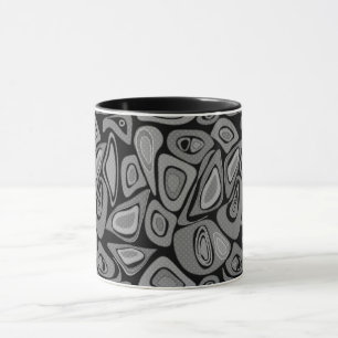 Mug Vert, abstrait, rétro