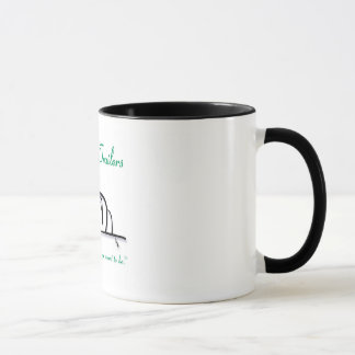 Mug Vert de remorques de larme