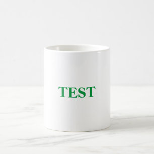 Mug Vert de Test