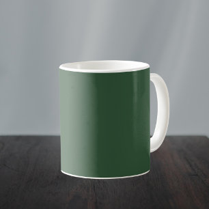 Mug Vert émeraude foncé uni