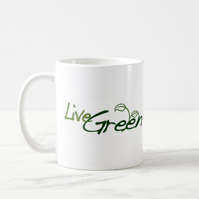 Mug Vert vivant (Gauche)