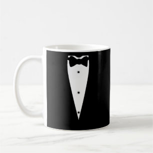 Mug Veste De Combinaison Tuxedo Noir Avec Cravate De B