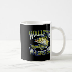 Mug Vêtements de pêche graphiques Walleye Whisperer Ca