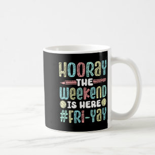 Mug Vêtements Femme Vendredi Heureux Prof Yay École Mè