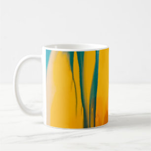 Mug Vêtements jaunes et bleus