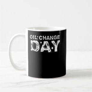 Mug Vêtements mécaniques Jour du changement d'huile