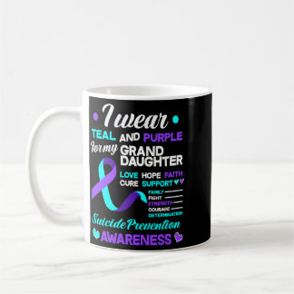 Mug Vêtements pour hommes sarcelle violet pour la prév