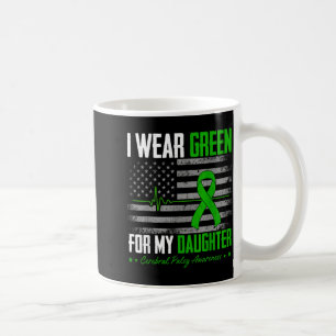 Mug Vêtements rétro verts pour la paralysie cérébrale