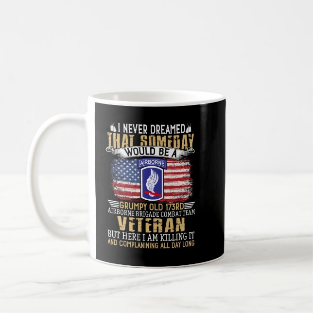 MUG VÉTÉRAN DE LA 173E BRIGADE AÉRBORNE (Gauche)