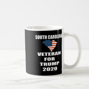 Mug Vétéran Patriotique Pour Trump Caroline du Sud Pou