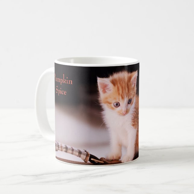 Mug Vétérinaire Chaton Orange Vet  (Devant gauche)