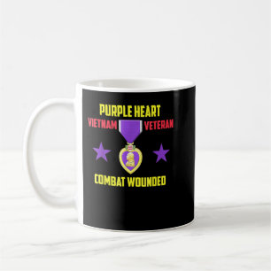 Mug Vétérinaire du Viêt-nam au coeur pourpre