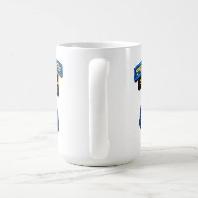 Mug Vétérinaires de gardes forestières de bérets verts (Poignée)