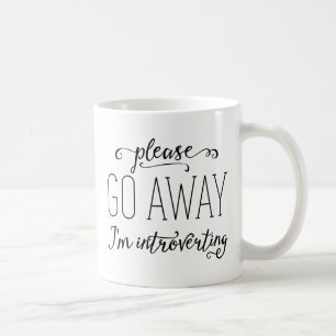 Mug Veuillez aller loin j'Introverting