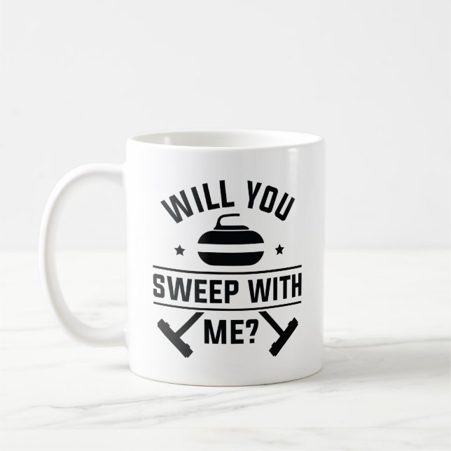 Mug Veux-Tu Balayer Avec Moi ? (Gauche)