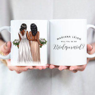 Mug Veux-tu être ma demoiselle d'honneur? Girls In Gow