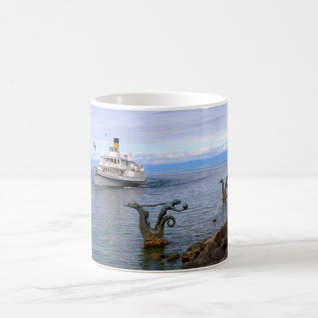 Mug Vevey Paddle boat, Lac Léman (Centre)