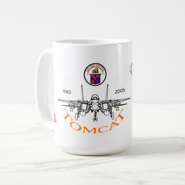 Mug VF-11 The Red Rippers (Devant gauche)