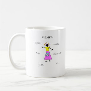 Mug Vibe de célébration mignonne
