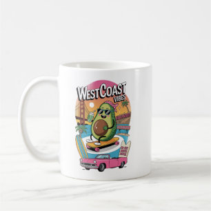 Mug Vibes Avocado de la côte ouest