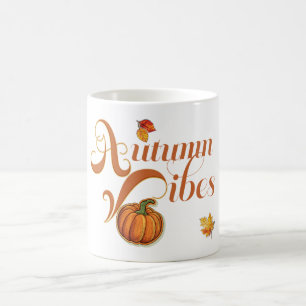 Mug Vibes d'automne douces Thanksgiving tendance