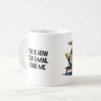Mug Vibes de fraîcheur estivale de paresseux