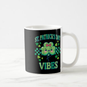 Mug Vibes de la Saint-Patrick Trèfle Filles de la Sain