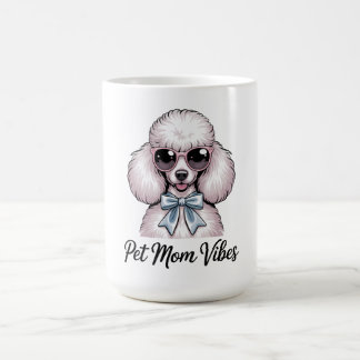 Mug Vibes de maman d'animal familier Lunettes de solei