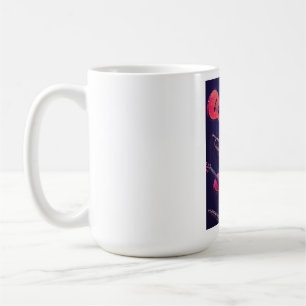 Mug Vibes de musique néon – Instruments de musique col