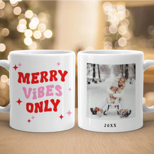 Mug Vibes de plaisance uniquement Photo de Noël mode