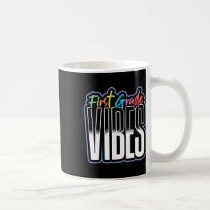 Mug Vibes de première année Enseignant Élève 1ère anné